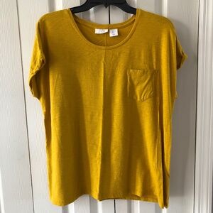 Gold Womens' Top by Sigrid Olsen, XL, VGUC